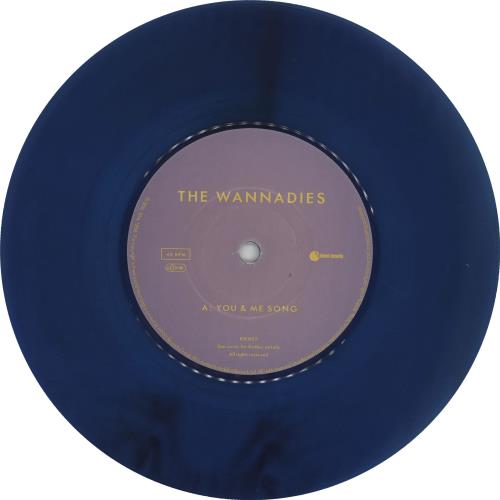 The Wannadies You And Me Song - Blue Vinyl UK 7